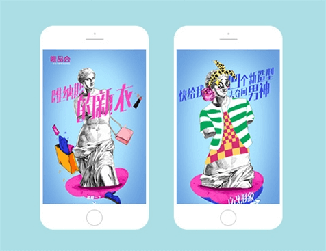 唯品會換裝網站建設項目-浪潮網絡